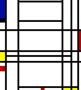 Mondrian Painting