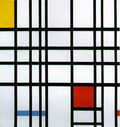 Mondrian Painting